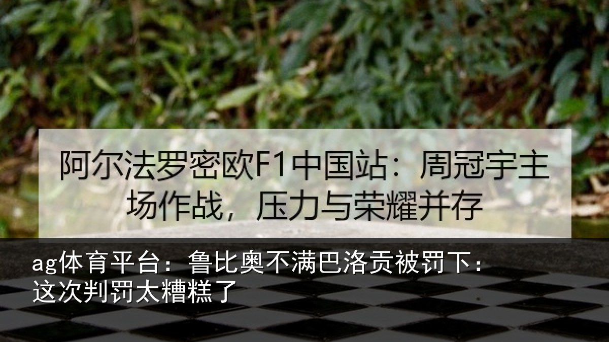 ag体育平台：鲁比相关情况下：这次判罚太糟糕了